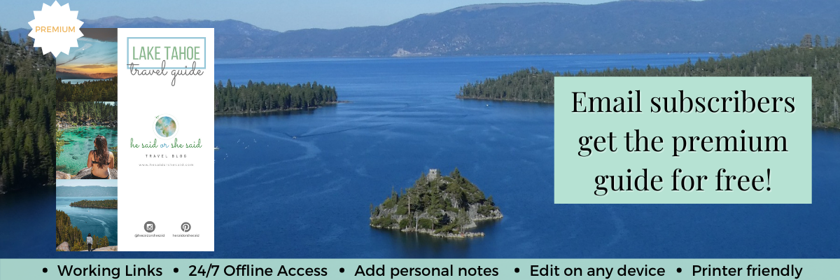 Lake Tahoe Guide Teaser Desktop